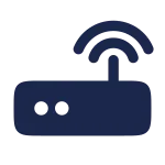 Wi Fi Router Minimalistic SVG Icon